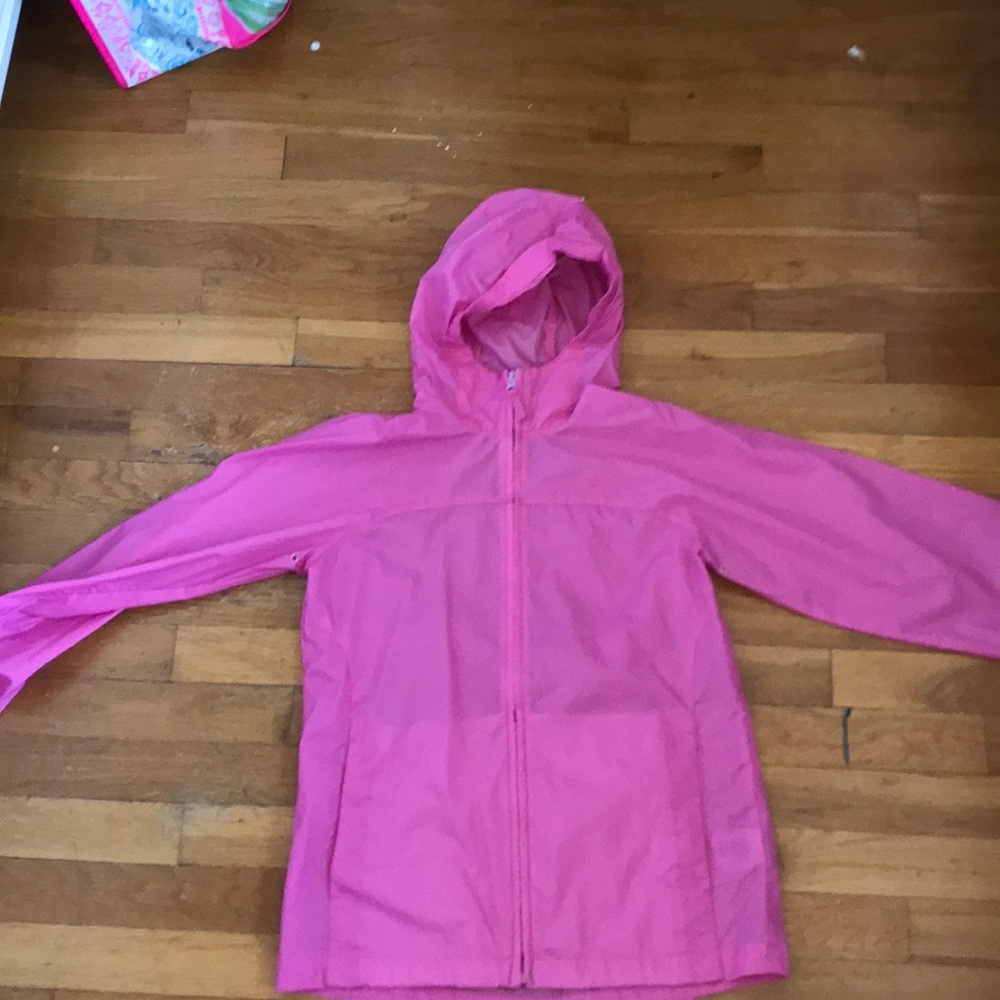 Lands end kids raincoat size medium 10-12